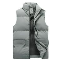 Leey-World Muške zimske kapute s ružnim jakni za muške jakne, džepovi Bomberne jakne džepove lagana