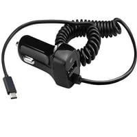 Power Car Charger W USB punjač za TCL Flip Pro, Flip, Alcatel GO Flip 4