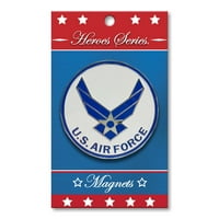 Allied proizvodi Heroes serijski zračni primljeni krila medaljon mali magnet - 2,5 promjer