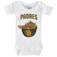 Dojenčad sitni otvor bijeli San Diego Padres Nacho kaciga za kacigu