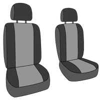 Caltend Prednja kašike Microsueede pokriva za sjedala za 2012 - Ford Fle - FD461-08SA svijetlo sivi