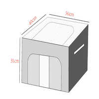 Karirani geometrijski uzorak za pohranu Očistite kutije za pohranu prozora Sklopivi osobinski organizator