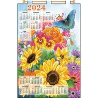 Design Works Sunflowers Calendar Felt & Sequin Kit