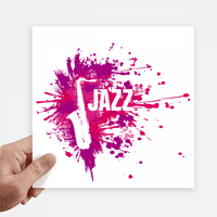 Sa jazz Music Culture uzorak naljepnice Oznake zidne slike laptop naljepnica samo ljepilo