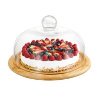 Postavite tortu Ploča Server Desert Dome Kuvajt za tortu od držača stakla za staklenu kupolu