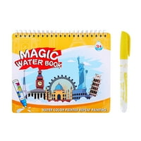 Puzzle dječje ploče za crtanje čarobne vode Rezerviraj ponovno korištenje vibrato igračka slika Rezervirajte