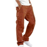 Corashan Muške hlače Ležerne prilike za muškarce Muške džepove Casual Hlače Pješačke hlače Pamučne pantalone