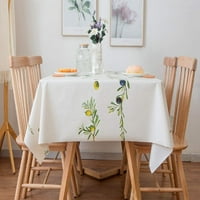 Teška vinilna stolna krpa za kuhinju Stol za objedovanje Wipor PVC stolnjak za tablicu pravokutnika