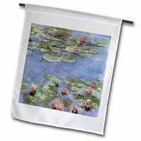 Vodeni ljiljivi Vintage Monet Garden Flag FL-164644-1