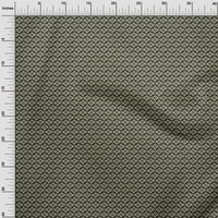 Onuoone Georgette viskoza crna tkanina azijska Ikat šivaći materijal za šivanje tkanina sa dvorištem