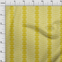 Onuone viskoze Šifon žuti tkanini Geometrijski etnički zanatski projekti Dekor tkanina Štampano od dvorišta