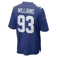 Muški Nike Nick Williams Royal New York Giants Game igrača igrača igrača