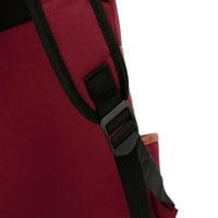 Bzdaisy kvadratni ruksak s dizajnom kopča - toaletni uzorak Hanako-Kun - drži 15 '' laptop unise za