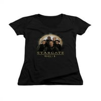 Stargate SG- Sci-Fi televizijski serija SG- Tim Juniors V-izrez majica Tee