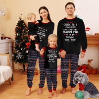 Božićne pidžame za obitelj, odgovaraju pidžami za porodicu, Božić PJ