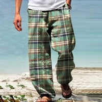 Muške hlače Klasična ispisana sunčanica Šifon dvostruki džep Stretch prozračna toplotna izolacija Komforna