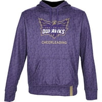 Muška pododjeljnica Purple Loras College Duhawks navijačice namenjeni naziv Drop pulover hoodie