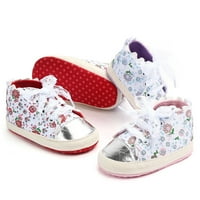 Cipele za djevojke Djevojke Baby Ljeto tenisice slatke male cvjetne printske cipele za hodanje Ležerne