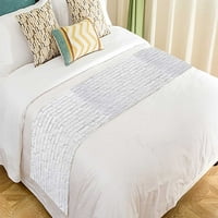 Bijela zidna zidna kreveta za spavanje spavaće sobe za posteljinu od posteljine