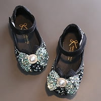 Kid cipele modne cipele s ravnim donjem princezu sa dijamantskim cipelama s jednim cipelama Little Kid