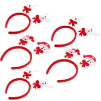 Božićne trake za kosu Predivne Santa kose obruče Snowman Headdress Party Favoris Supplies Dekoracije