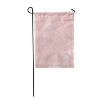 Siva svijetla ružičasta mramorna crvena apstraktna prekrasna vrtna zastava ukrasna zastava kuća baner