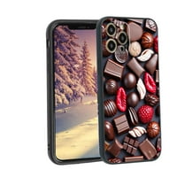 Kompatibilan sa iPhone Pro MA telefonom, Chocolate CASE Silikon zaštitom za TEEN Girl Boy Case za iPhone