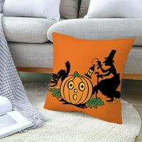 Bicoasu Halloween ukras za Halloween Jastučnica LUMBAL COUND COFA CAFA COCK DECOR jastučnica