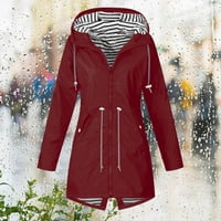 Dyegold vodootporne jakne za žene dame nacrtavajuće kapute kišna jakna Ženska lagana jakna Ženska kaputa