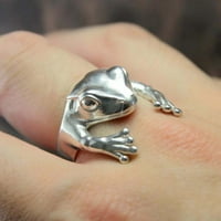 Keusen Creative Design Animal Retro prsten Trodimenzionalni prsten za žene Nakit poklon w