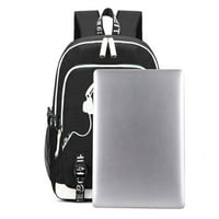 BZDAISY multi-džepni ruksak sa USB punjenjem i zaštitom od laptopa - bajkovni repni unisci za djecu