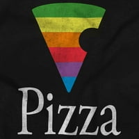 Rainbow Pride of Pizza LGBT dukserir za muškarce ili žene Brisco brendovi 4x