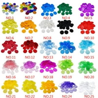 Postavite plastične čipove Multi Color Markers Fun Porodični klub Dječja igra isporuke brojanje matematičkih