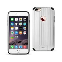 [Pakovanje od 2] Reiko iPhone 6s Plus Plus Trumd Metal Teksturni hibridni futrola sa ribanim leđima