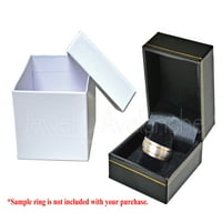 Muški masonski volfram karbidni prsten - FreemaSonry Masonic Simbol prsten - Comfort Fit brušeni završni