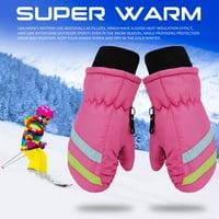 Heiheiup tople izolacije snježne rukavice za zimske rukavice Sportske vodootporne rukavice na otvorenom