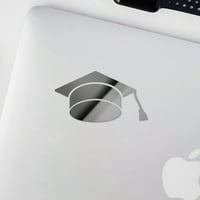 Prozirne naljepnice za diplomu Diplomske kape Premium vodootporne vinilne naljepnice za laptop telefon