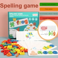 Obrazovna slova Pravopisne igračke igre riječi koje odgovaraju učenjem dječaka djece i obrazovanja Obrazovne
