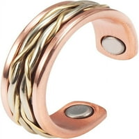 Čisti bakar magnetski prsten za žene, podesive veličine, bakreni nakit
