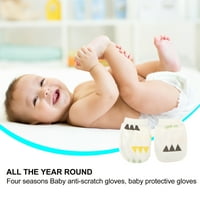 Parovi za bebe protiv ogrebotine rukavice od pamučne novorođenčadi bez ogrebotina