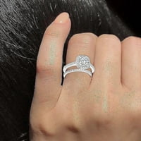 Prstenovi za žene prsten rhinestone muškarci nakit zvona veličine 6- legura parovi poklon