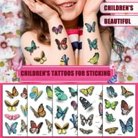 Naljepnice Tetovaže dječje tijelo prilagođeno koži za lijepljenje ukrašavanja tetovaže zidne naljepnice