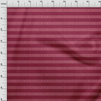 Onuone pamuk poplin Twill Carmine crvena tkanina Geometrijski blok šivaći materijal za ispis tkanina