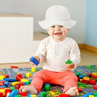 Toddler Baby Girls Boys Sunčani šešir sa upf 50+ vanjskim prozračnim zaštitom od sunca sa širokim rukama
