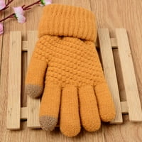 Žene Muškarci Zimske meke pletene rukavice zaslon za dodir Texting Capacitivni pametni telefon