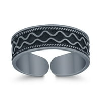 Bali Dizajn prsten prsten zvona srebrna tanki podesivi elegantni prstenovi za žene