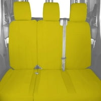 Caltrend Stražnji split klupa Neosupreme navlake za sjedalo za 2012- Honda Pilot - HD177-12NA žuti umetak