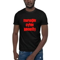 3xl Manager Cyber ​​Security Cali Style kratka rukava pamučna majica s nedefiniranim poklonima