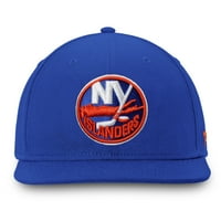 Muške fanatike marke Royal New York Islanders Core Primary logotip ugrađeni šešir