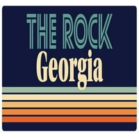 The Rock Georgia vinil naljepnica za naljepnicu Retro dizajn